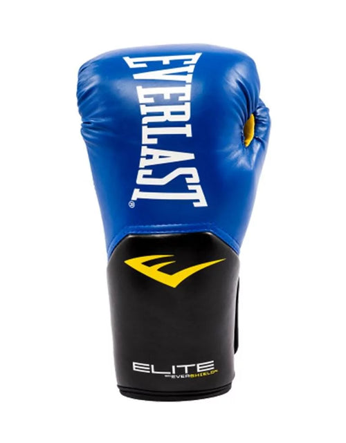 Load image into Gallery viewer, Pro Style Elite Workout Training Boxing Gloves, 12 Ounces, Blue
